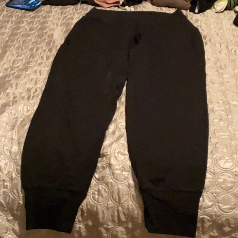 Mid rise ankle utility pant